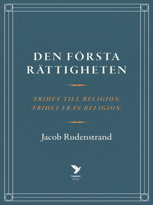 cover image of Den första rättigheten